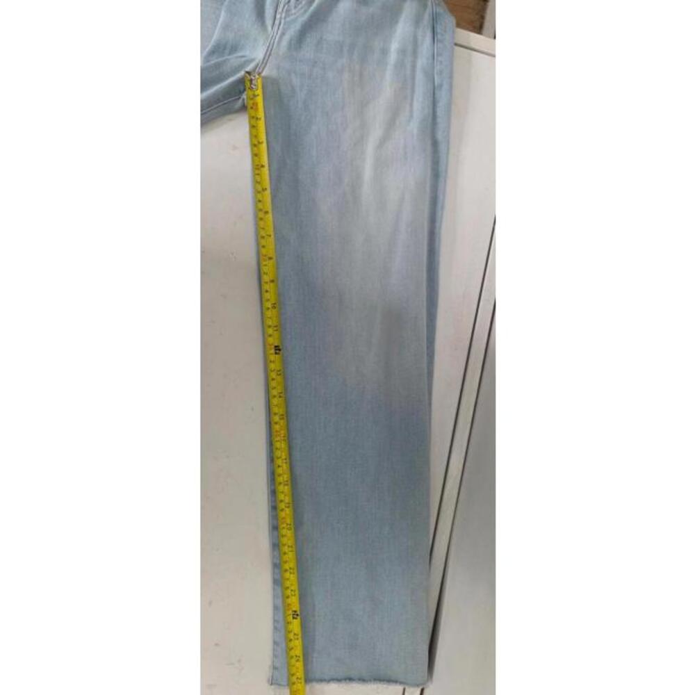 Mother Rambler Zip Ankle Fray in Chill Pill Size 24 - Picture 4 of 9